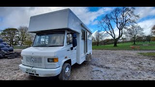 Horsebox Conversion  Fixing the leaky roof amp chassis repair and prep [upl. by Aivatnuhs19]