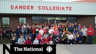 The lives changed in Gander NL by 911 [upl. by Ahsiugal576]