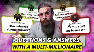 Ask a MultiMillionaire Tips for Business Networking and Success [upl. by Dempster]