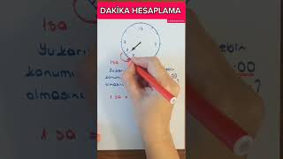 DAKİKA HESAPLAMA saat dakika [upl. by Lytle]