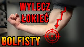 Łokieć golfisty  Ból łokcia  zapalenie nadkłykcia przyśrodkowego [upl. by Glynias]