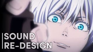 Jujutsu Kaisen  Gojo Satorus Domain Expansion  Sound ReDesign [upl. by Tarrah341]