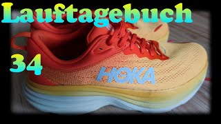 Testlauf HOKA One One Bondi 8  Lauftagebuch  261023  4K UHD LAUFEN [upl. by Clapp76]