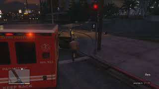 GTA V ballas vs vagos gang shoot out part 66 [upl. by Anyotal]