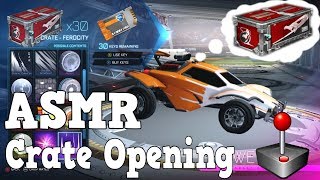 🕹️ ASMR Crate Opening Rocket League [upl. by Yruam95]