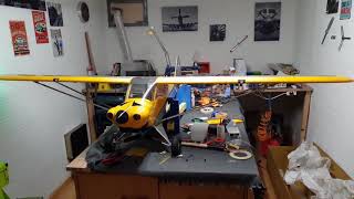 Hangar 9 Carbon Cub Unilight LED test [upl. by Brodeur]