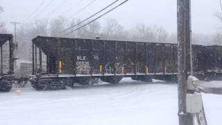 BampLE 866 South at Old Main Rd February 1 2015 [upl. by Langille]