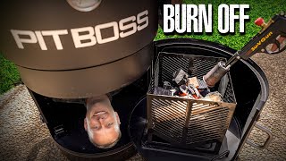 Pit Boss Champion Drum Smoker Burn Off amp Test [upl. by Hermie]