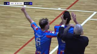 Serie A playoff scudetto Meta Catania  Ecocity Genzano highlights gara 3 [upl. by Atorod]