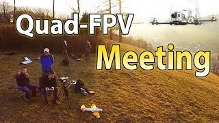 FPV Meeting Hover82 und Poeli1 Multicopter and Zephyr 2 till Sunset [upl. by Neersan158]