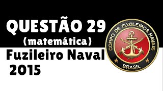 CFN 2015 Q29 Corpo de Fuzileiros Navais Um acordo firmado entre o governo estadual o governo [upl. by Nyrem156]