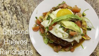 Stacked Huevos Rancheros [upl. by Espy]