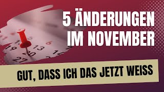 November 2024 Diese 5 Änderungen sollten Rentner kennen [upl. by Ellehcear]