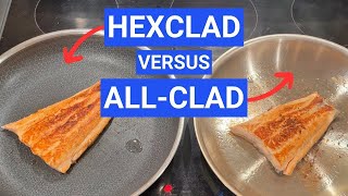 HexClad vs AllClad I Tested Them HeadtoHead to See Which Cooks Better [upl. by Hsirt803]