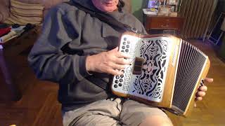 How to play Irish music on the button accordion Learn The Lilting Banshee jig [upl. by Idroj]