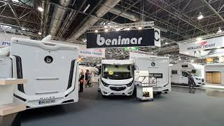 Benimar motorhome range at Caravan Salon Dusseldorf [upl. by Learrsi357]