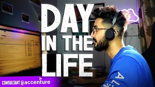 A Day in Life of an Accenture Management Consultant in India ✅  Work From Home Edition ❤️ [upl. by Llebpmac590]