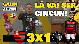 NETO ZOA O GALO quotMENGÃO AMASSOUquot GERSON É UM FLAMENGO 3x1 ATLÉTICOMG [upl. by Lertsek]