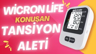 Wicron Life konuşan tansiyon aleti kullanımı [upl. by Llertac810]