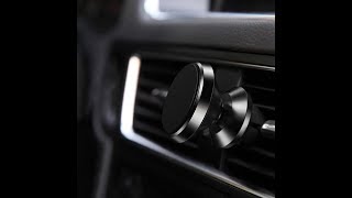 How to Install Your SafeSleeve Magnetic Car Mounts  Air Vent and Adhesive Dash Mount Styles [upl. by Ahsini]