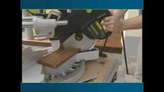 Festool scie à onglets radiale KAPEX KS 120 [upl. by Alaet45]