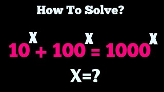 Math Algebra Solution ✍️  Find the Value of X in this Equation✍️ [upl. by Siraf127]