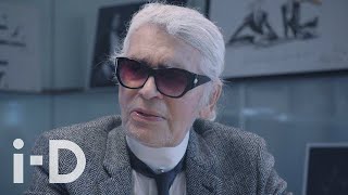 One of Karl Lagerfeld’s Last Interviews Ever  iD [upl. by Ennovehs]