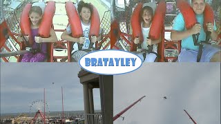 Ride Reactions  The Slingshot in Ocean City WK 2404  Bratayley [upl. by Hosea]