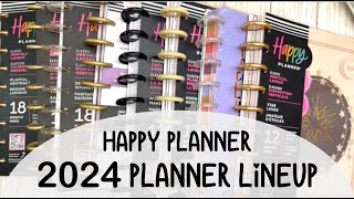 Happy Planner 2024 Planner Lineup [upl. by Jephthah]