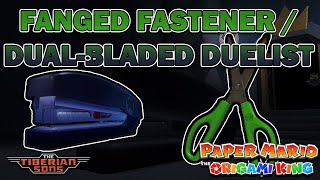 Fanged FastenerDualBladed Duelist ScissorsStapler Epic Metal Remix  Paper Mario Origami King [upl. by Tolmach]