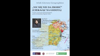 Z Maciejem Świerkockim o życiu i twórczości Samuela Becketta 55 lat od Literackiego Nagrody Nobla [upl. by Aikit]