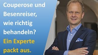 Couperose und Besenreiser  wie richtig behandeln [upl. by Valina]