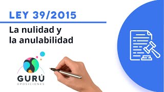 Ley 392015 nulidad y anulabilidad [upl. by Morez]