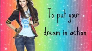 Make it shine Victoria Justice With Lyrics [upl. by Xer]