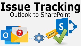 Using Outlook and SharePoint as a Ticket and Issue Tracker system  AssistMyTeamcom [upl. by Itsuj364]