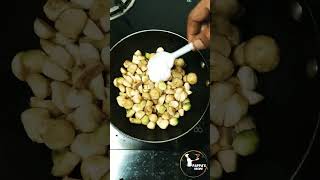 Koorkil upperi  Pappas Recipe  Pappas shorts shortvideo foodie reels vegan [upl. by Jillana461]