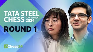 Ding Liren is Back v Vidit Anish v Ju Wenjun amp Gukesh v Nodirbek amp More  Tata Steel 2024 Rd 1 [upl. by Eidnew963]