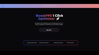 BoostFPS The Ultimate FPS Boost and Low Latency Optimization Tool [upl. by Ransome]