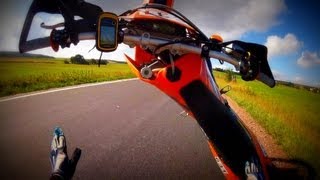 Hard KTM EXC 300 Crash [upl. by Ayanat]