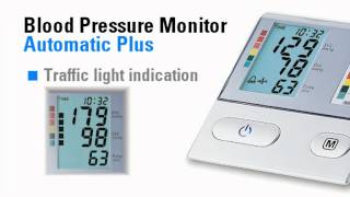 Bloeddruk meten met de Microlife BP A100 Plus bovenarmbloeddrukmeter [upl. by Rafaelof]