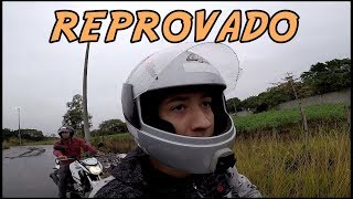 REPROVADO NO EXAME DE MOTO [upl. by Goody890]