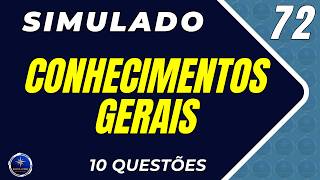 📘 NOVO TESTE COM QUESTÕES CONHECIMENTOS GERAIS PARA CONCURSOS [upl. by Neelyad]