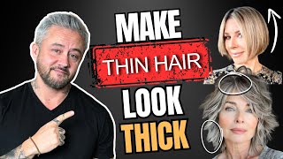 5 Hairstyles That TRANSFORM THIN HAIR TO THICK [upl. by Nosyla]