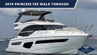 Princess F55 Walk Through [upl. by Loeb174]