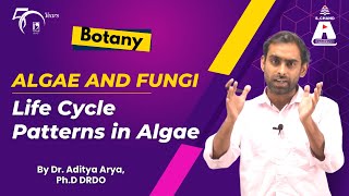 Algae and Fungi  Life Cycle Patterns in Algae  Botany  S Chand Academy [upl. by Kyred]