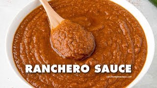 Zesty Ranchero Sauce  Chili Pepper Madness [upl. by Nivar]