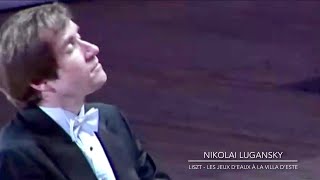 Lugansky  Liszt  Les jeux deaux à la Villa dEste [upl. by Yatnuhs]