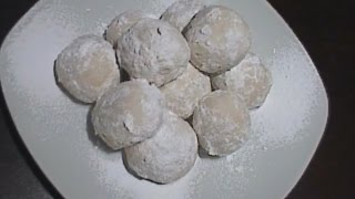 Snowball Cookies Italian Wedding Cookies [upl. by Ivzt254]