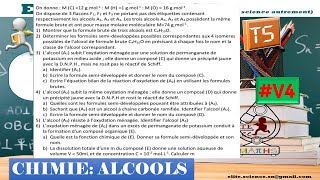 TSPC SEQ V4 CHIMIEALCOOLS Détermination FDFSDRéactivitéIdentification alcools 🥂 [upl. by Oir]