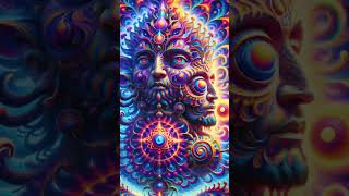 Melicia  Illusion Quest Fiction RMX  Ai Psychedelic Trippy Visual Animations [upl. by Scheld]